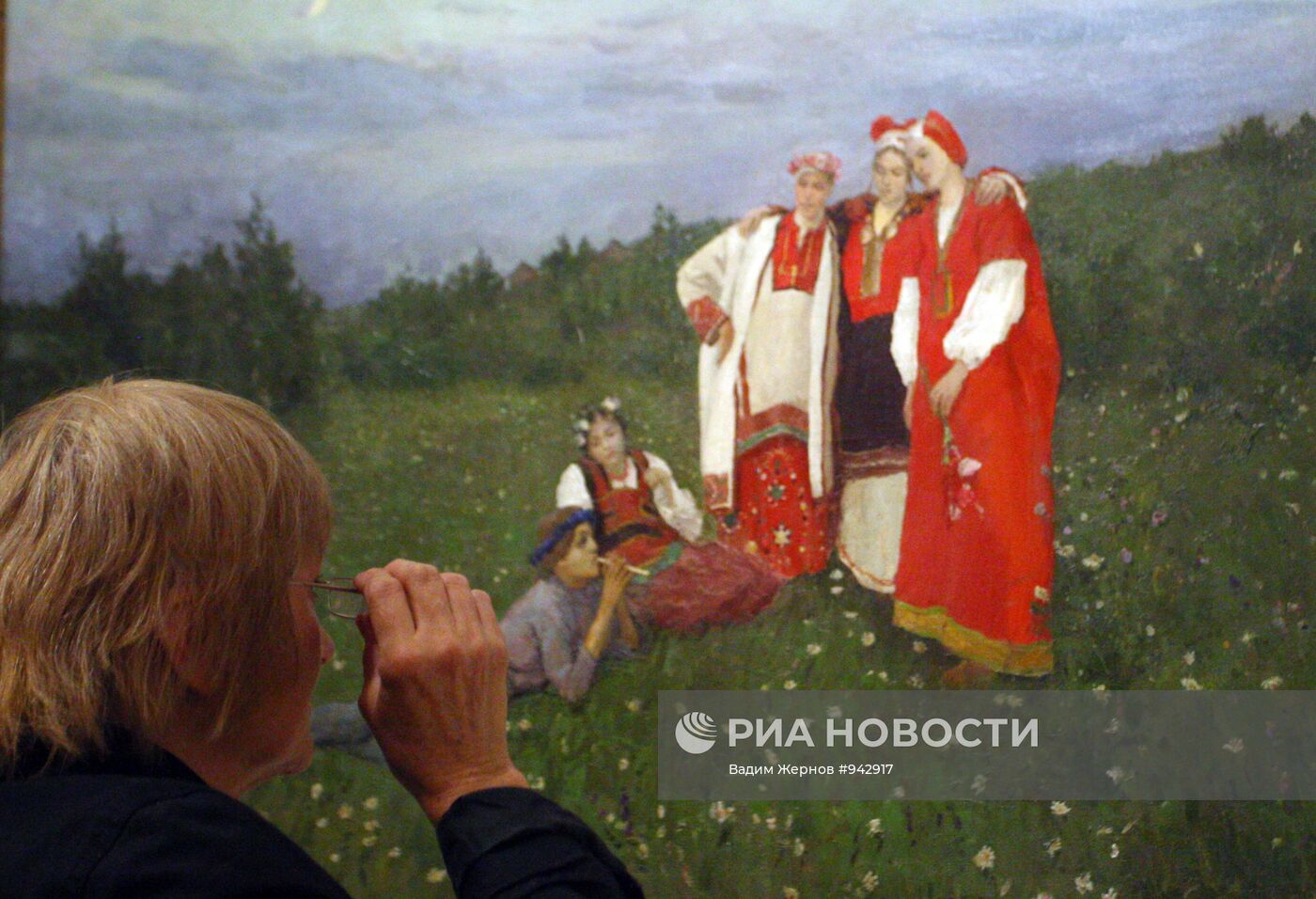 Открытие выставки работ Константина Коровина в Санкт-Петербурге
