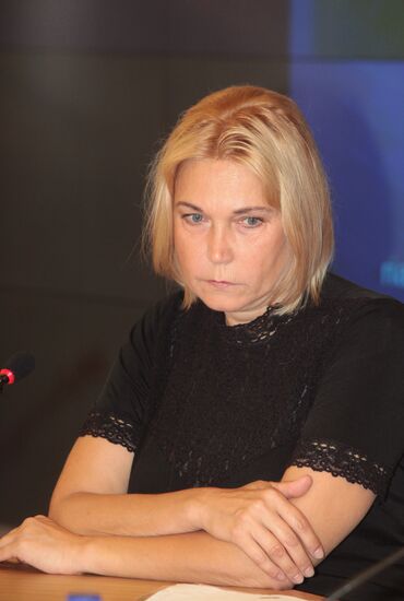 Пресс-конференция актрисы Натальи Захаровой