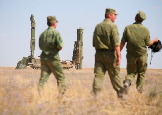 Учения войск ПВО Западного военного округа