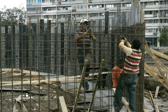 Реконструкция проспекта Ахмада Кадырова в Грозном
