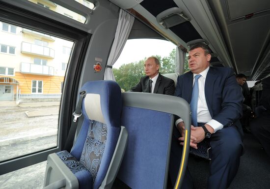 Рабочая поездка Владимира Путина в Санкт-Петербург