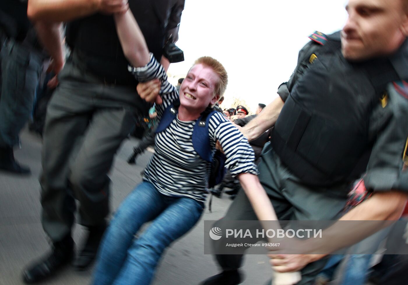 Акция протеста оппозиции "День гнева" в Москве