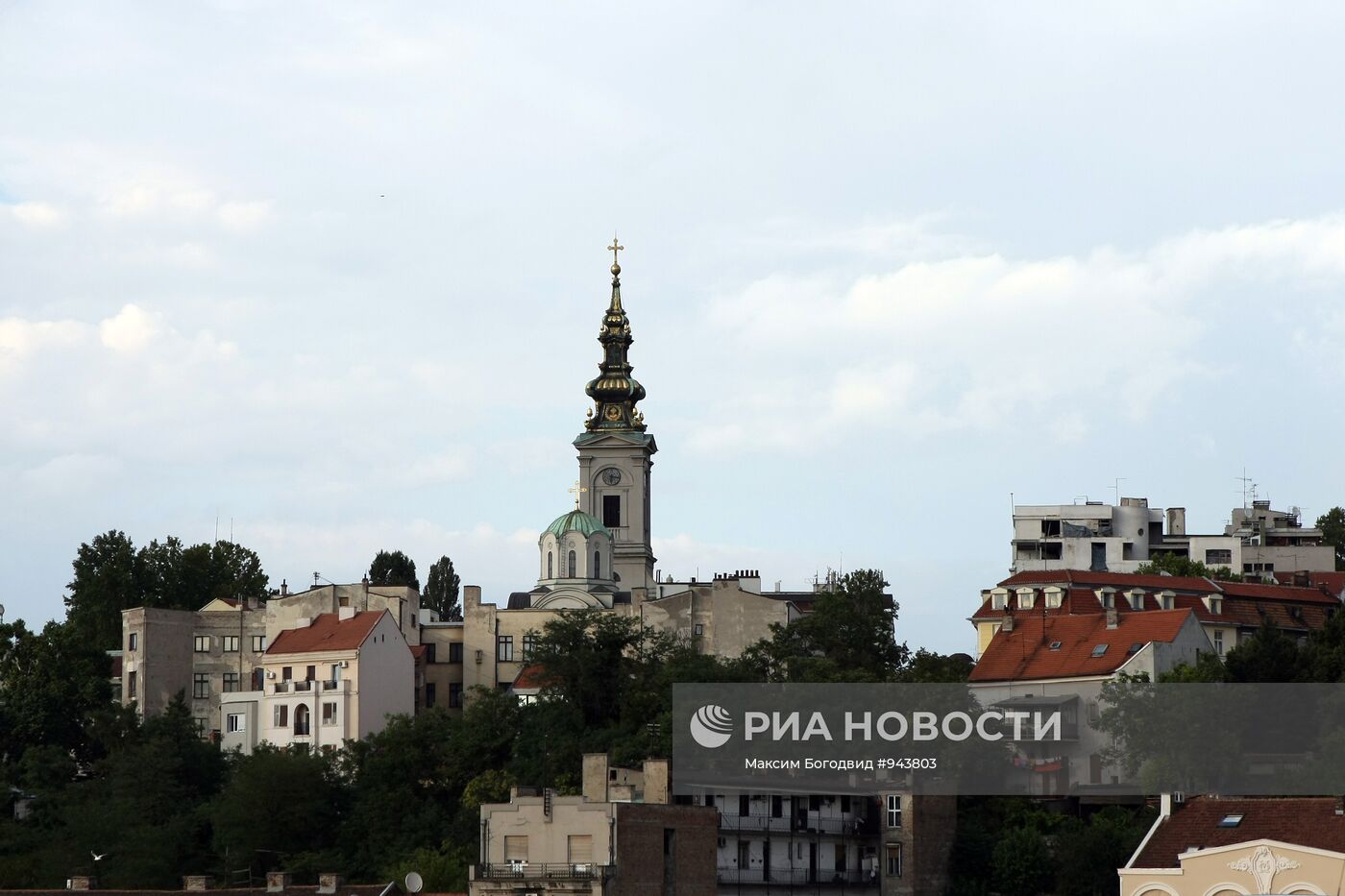 Вид на Стари Град в Белграде