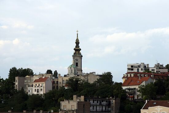 Вид на Стари Град в Белграде