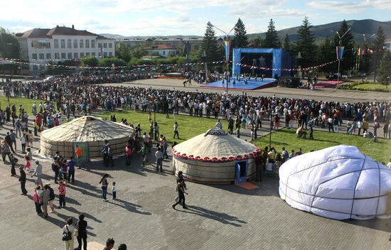 Мероприятия, посвященные 90-летию Тувинской Республики