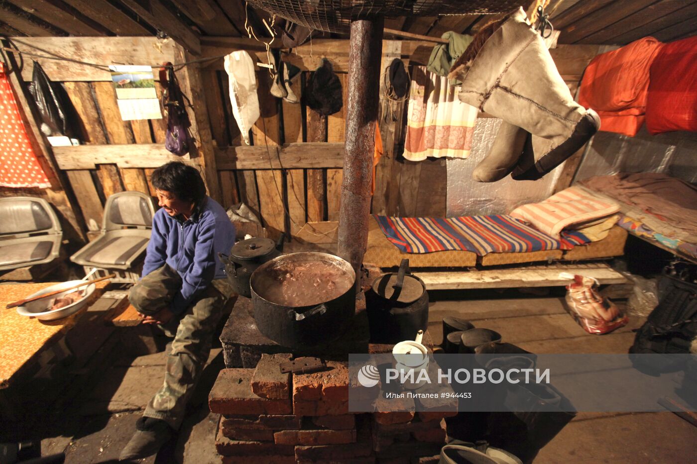 Промысел моржей на Чукотке