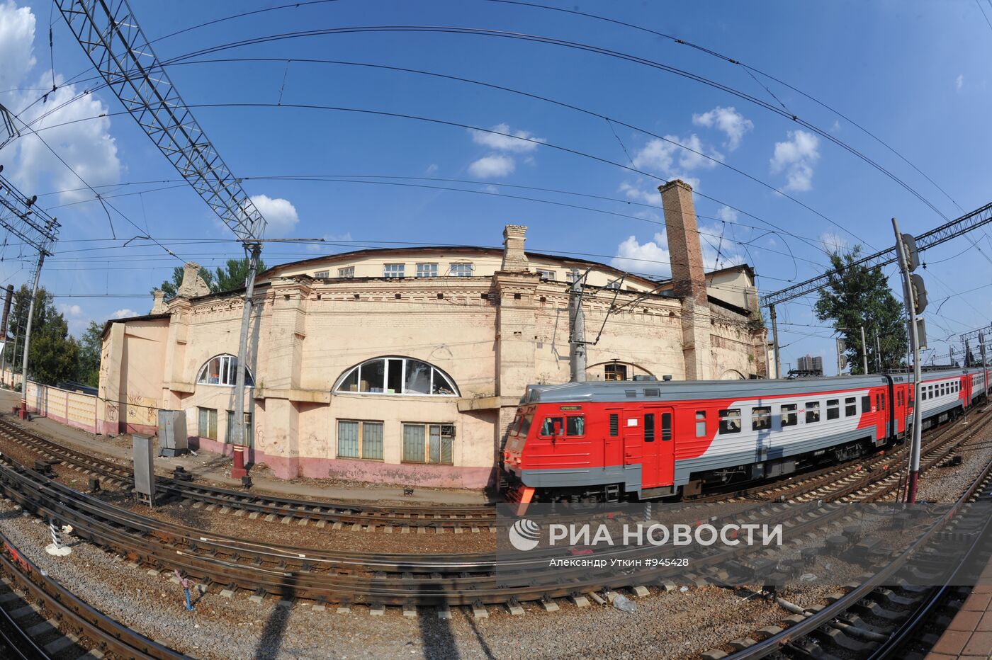 Здание Кругового паровозного депо Николаевской железной дороги