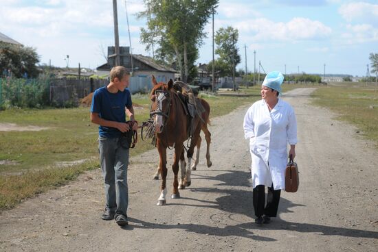 Работа сельских больниц Челябинской области