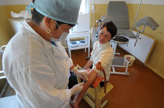 Работа сельских больниц Челябинской области