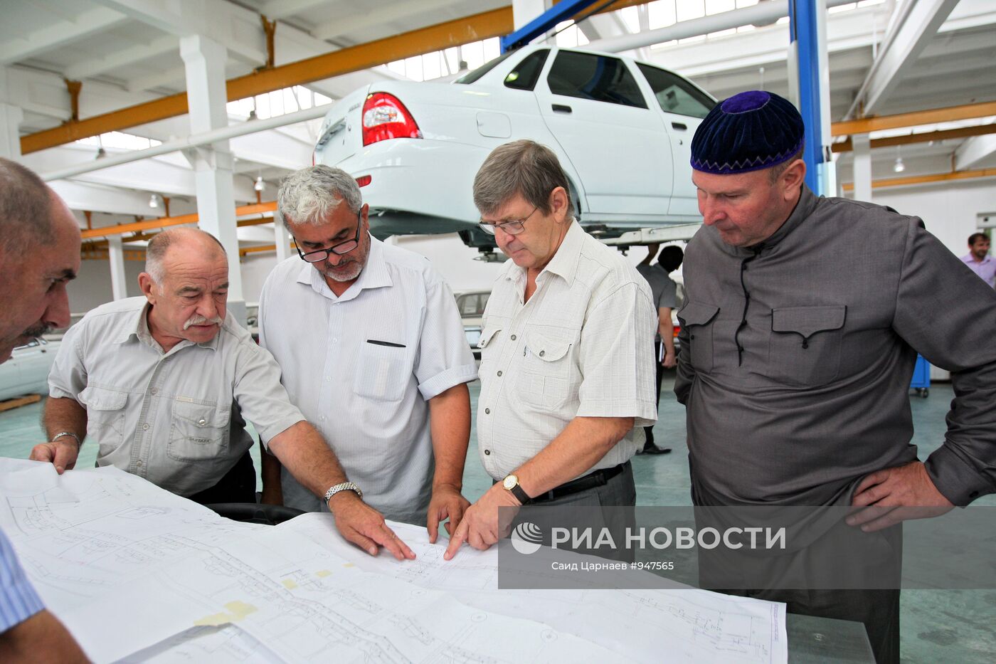 Выпуск первой партии автомобилей "Лада Приора" в Чечне