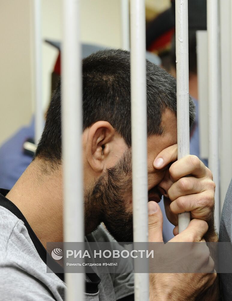 Рассмотрение ходатайства о заключении под стражу Р. Мирзаева