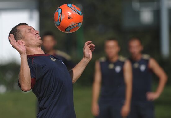 Пляжный футбол. Тренировка сборной России