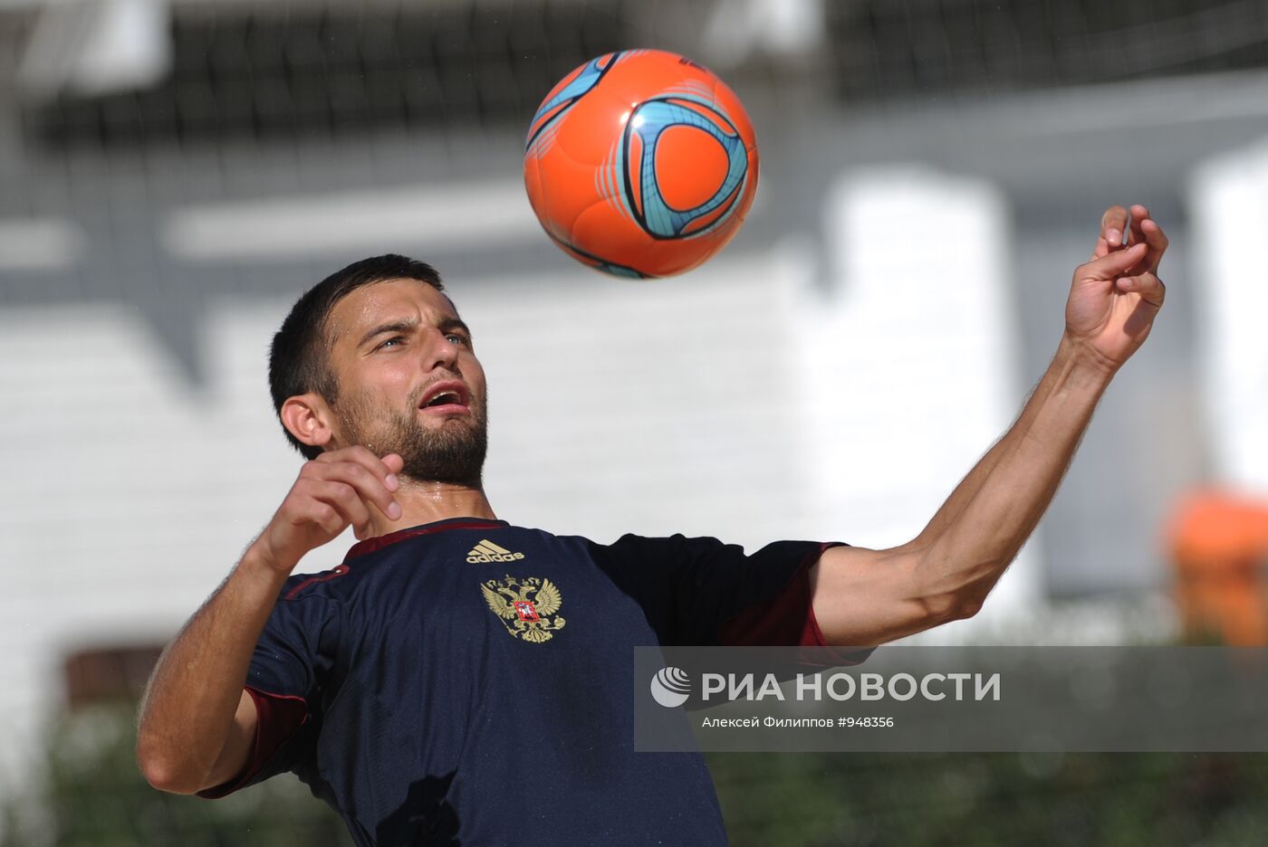 Пляжный футбол. Тренировка сборной России