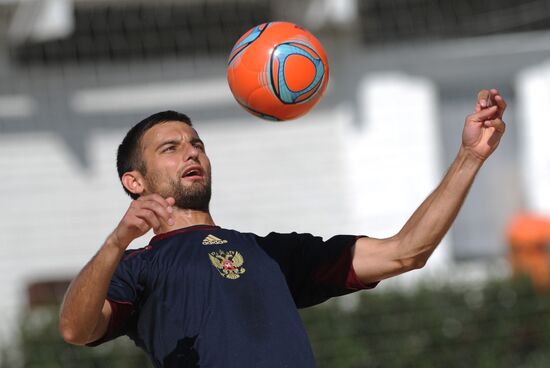 Пляжный футбол. Тренировка сборной России