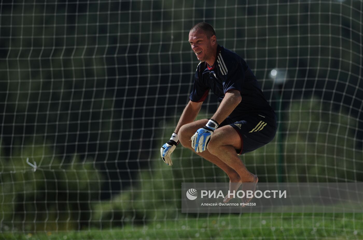 Пляжный футбол. Тренировка сборной России