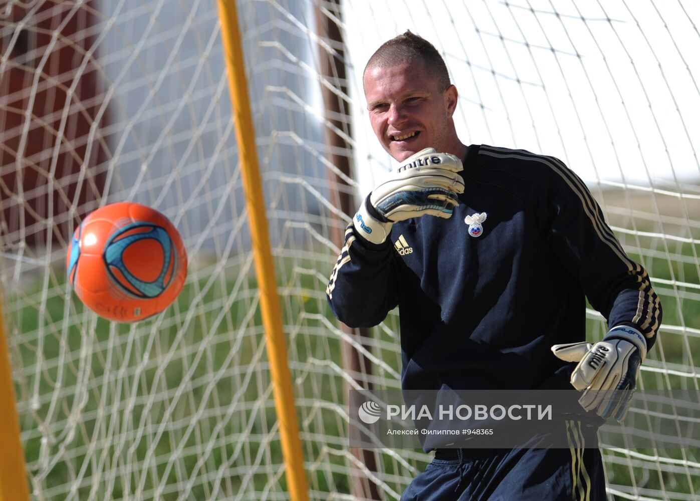 Пляжный футбол. Тренировка сборной России