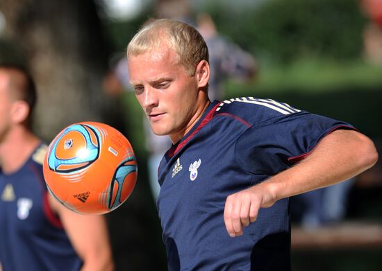 Пляжный футбол. Тренировка сборной России