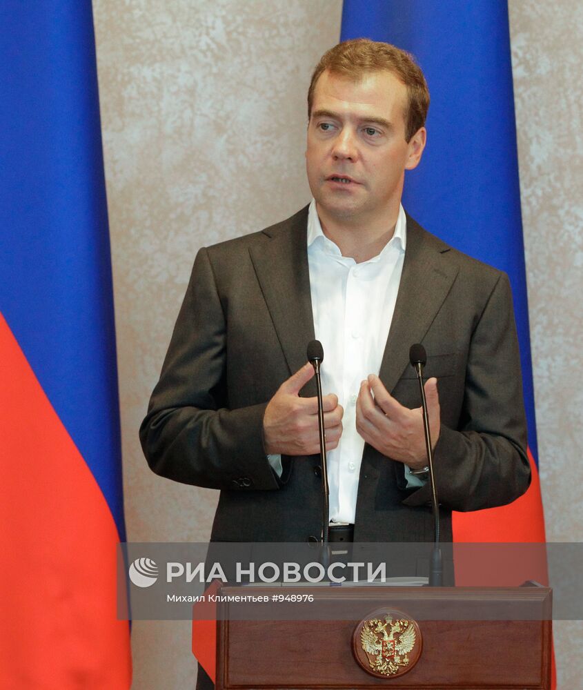 Встреча Д. Медведева с победителями 26-й Универсиады