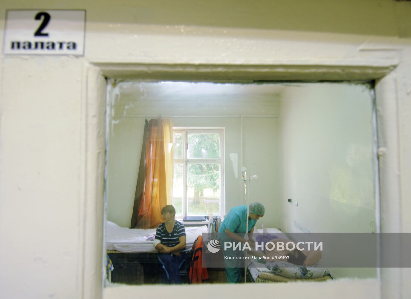 Работа сельской больницы в Новгородской области