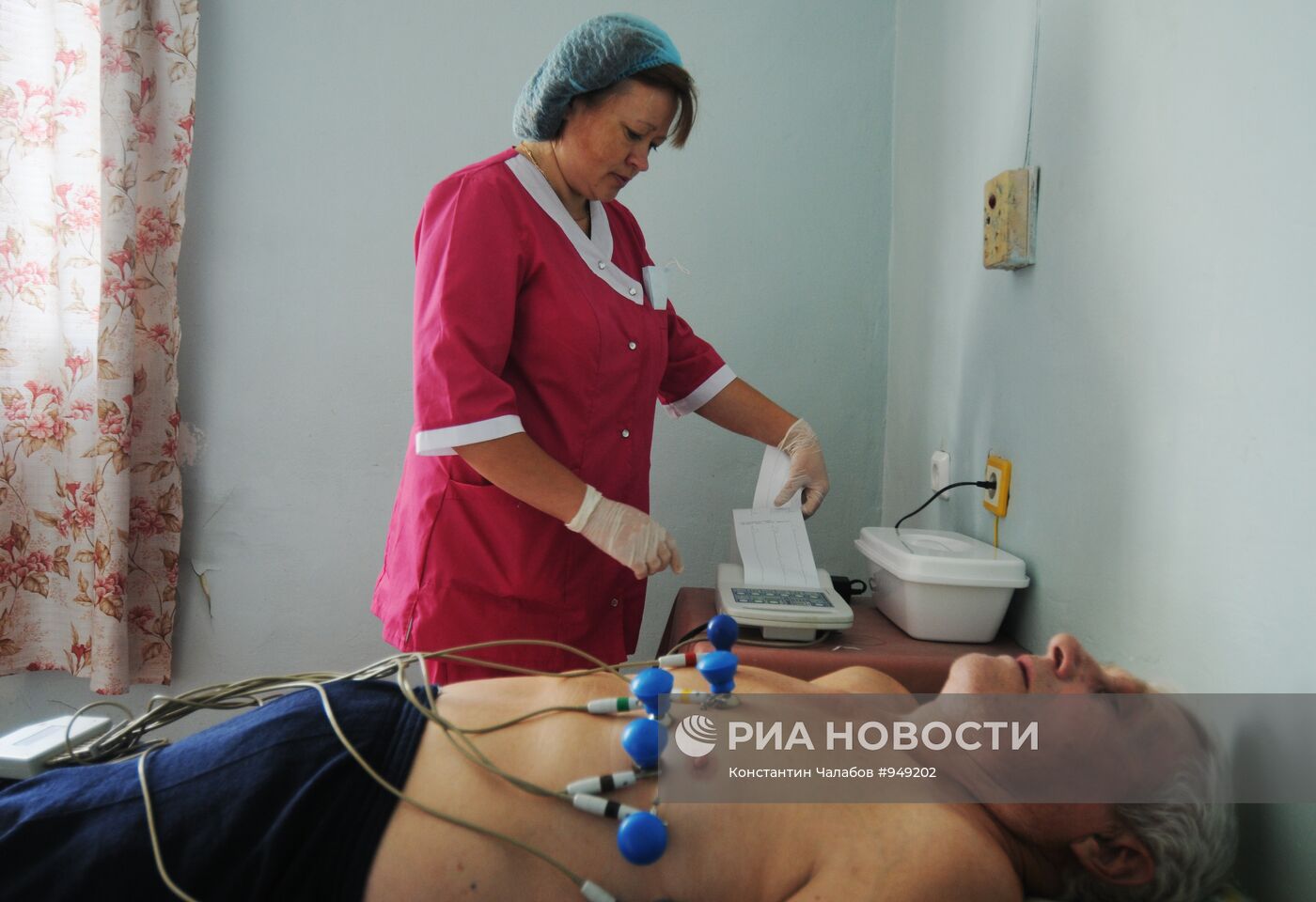 Работа сельской больницы в Новгородской области