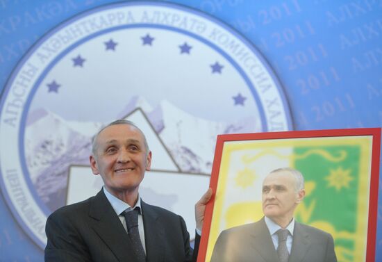 Подведение итогов выборов Президента Абхазии