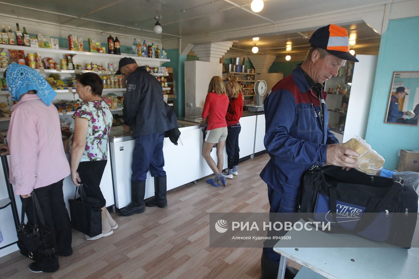 Работа почтальона в деревне