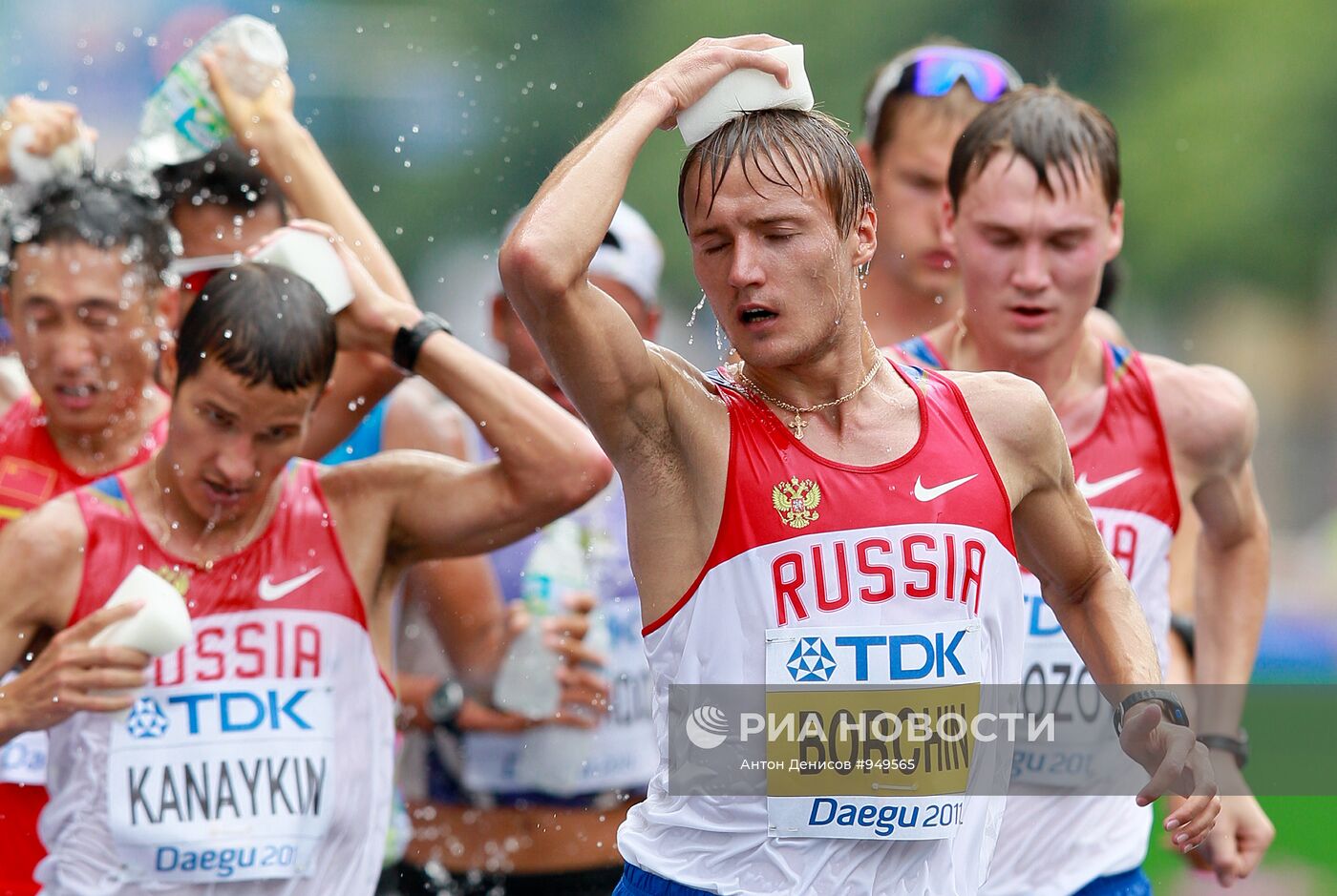 Легкая атлетика. Чемпионат мира. Второй день