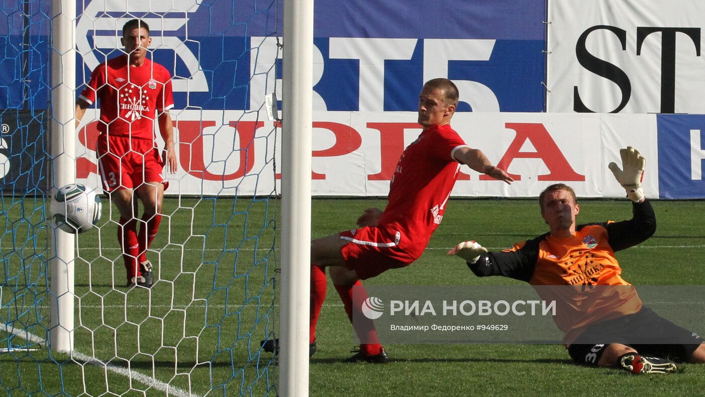 Футбол. РФПЛ. Матч "Динамо" - "Спартак" (Нальчик)