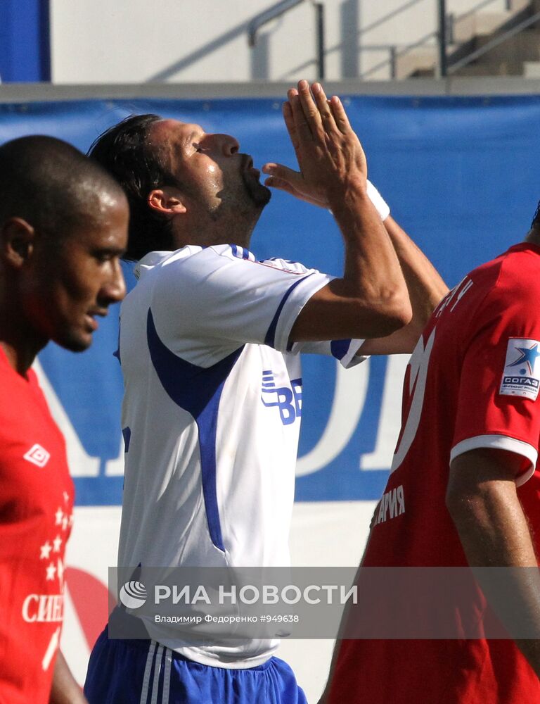 Футбол. РФПЛ. Матч "Динамо" - "Спартак" (Нальчик)