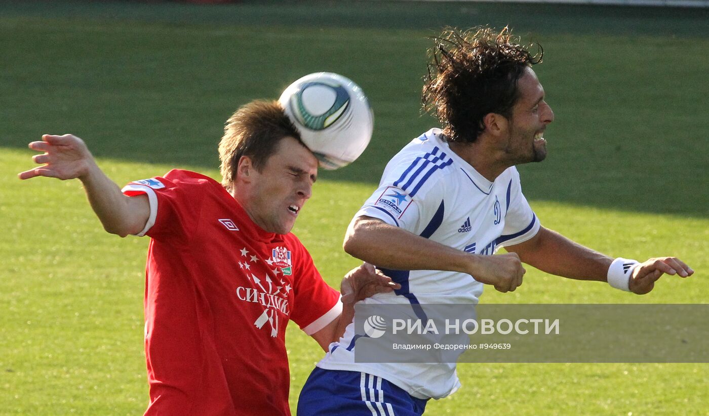 Футбол. РФПЛ. Матч "Динамо" - "Спартак" (Нальчик)