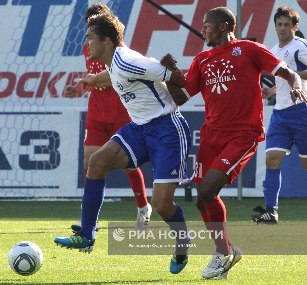 Футбол. РФПЛ. Матч "Динамо" - "Спартак" (Нальчик)