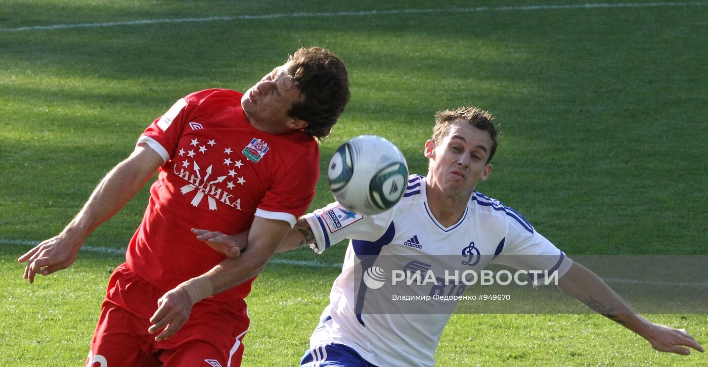 Футбол. РФПЛ. Матч "Динамо" - "Спартак" (Нальчик)