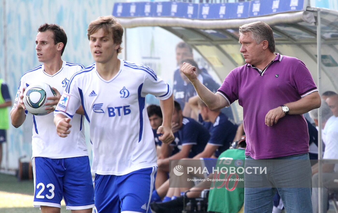 Футбол. РФПЛ. Матч "Динамо" - "Спартак" (Нальчик)