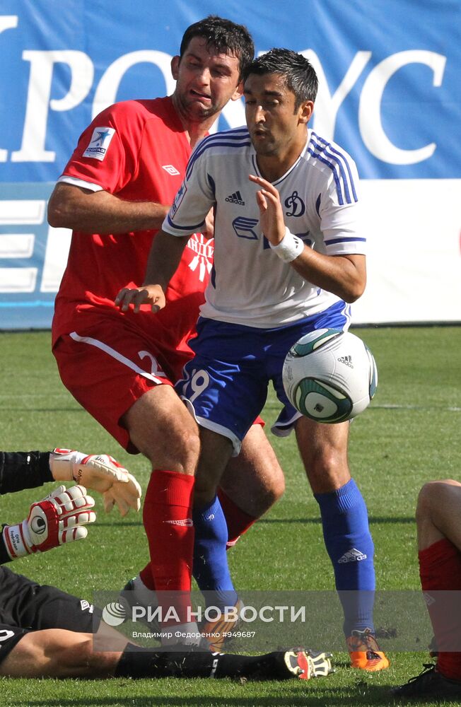 Футбол. РФПЛ. Матч "Динамо" - "Спартак" (Нальчик)