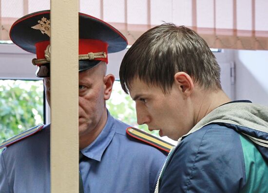 Заседание суда по делу Николая Двойникова в Москве
