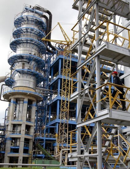 Нефтеперерабатывающий завод "Нафтан" в Новополоцке