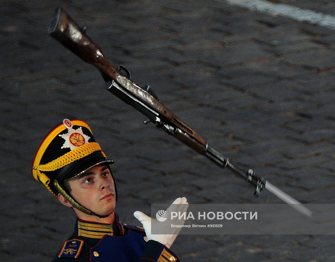 Церемония открытия фестиваля "Спасская башня 2011"