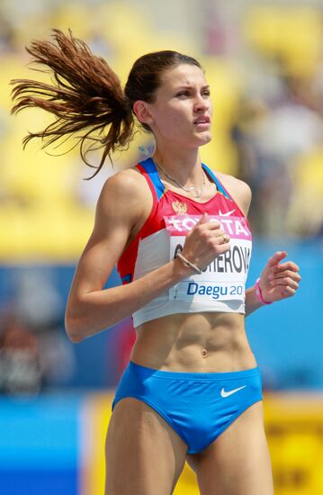 Легкая атлетика. Чемпионат мира. Шестой день