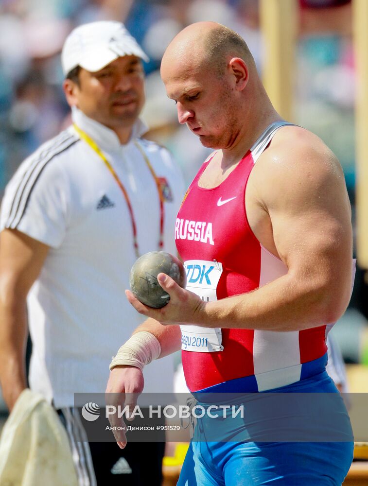 Легкая атлетика. Чемпионат мира. Шестой день