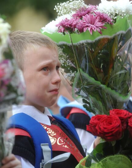 День знаний в российских школах