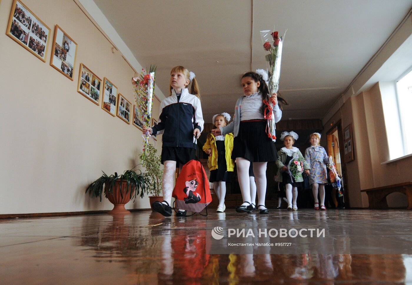 День знаний в российских школах