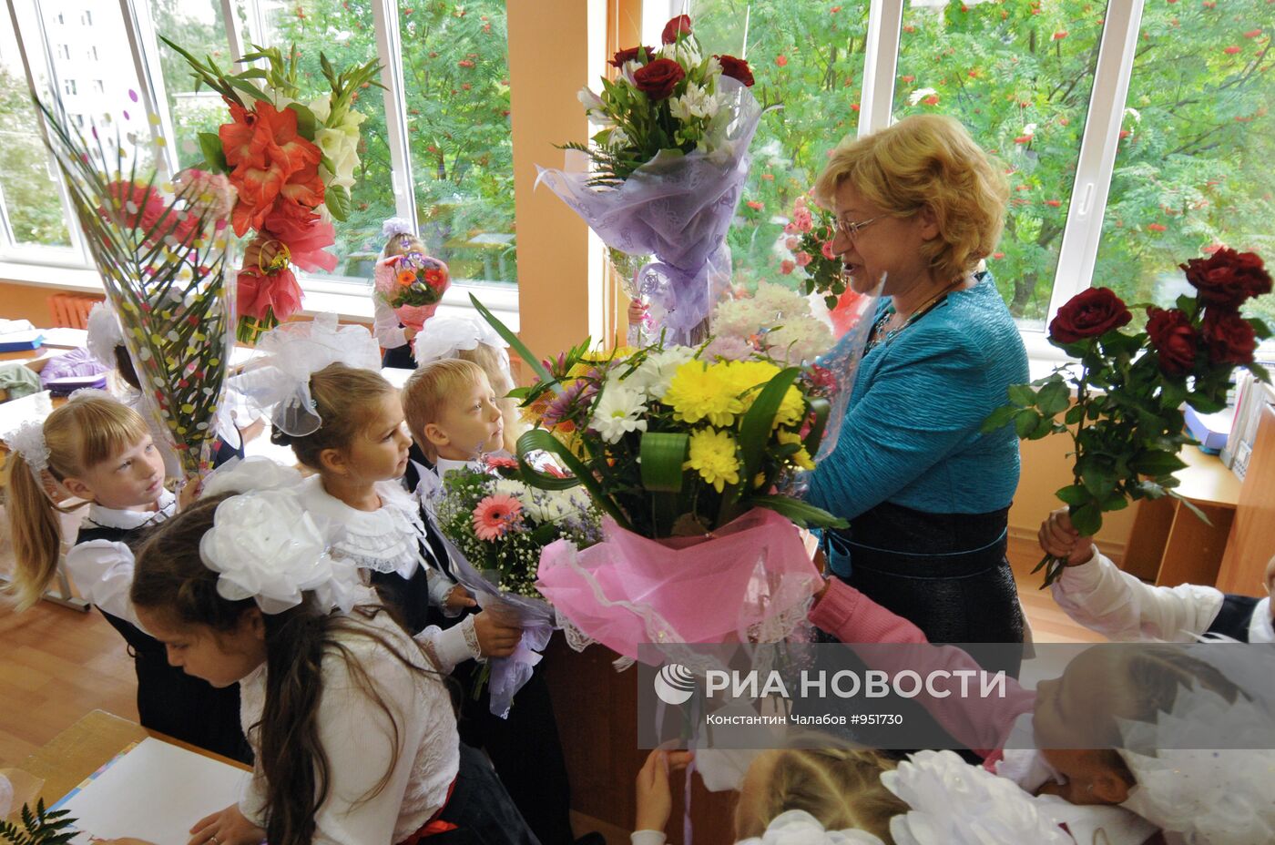 День знаний в российских школах