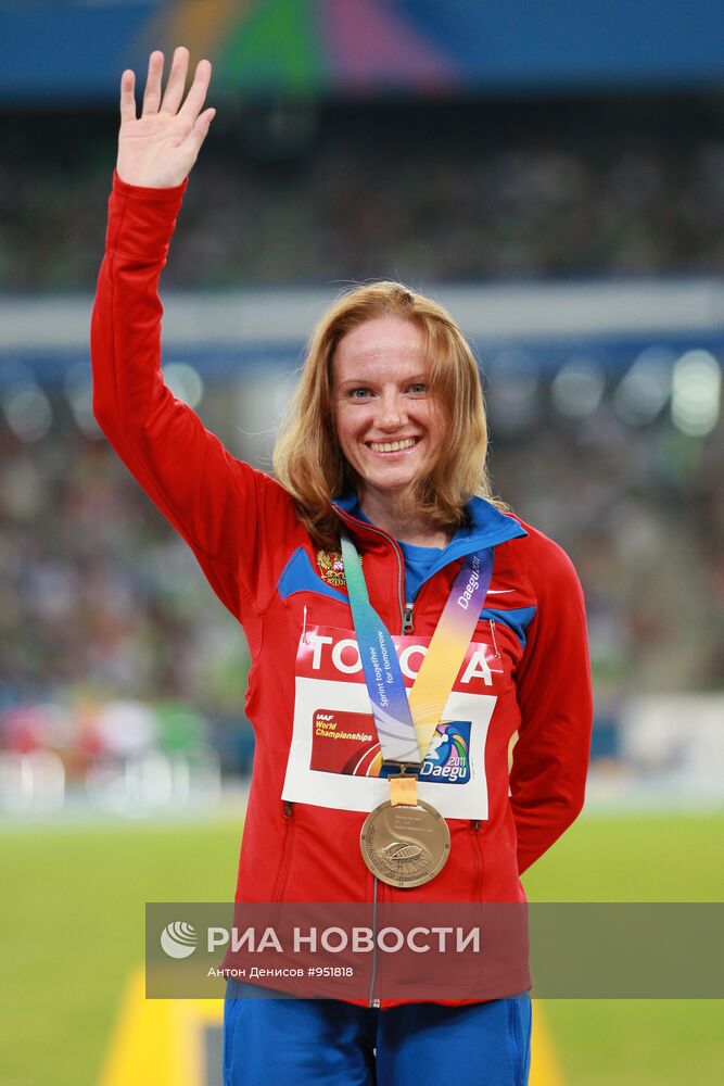 Легкая атлетика. Чемпионат мира. Шестой день