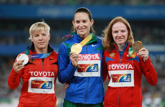 Легкая атлетика. Чемпионат мира. Шестой день