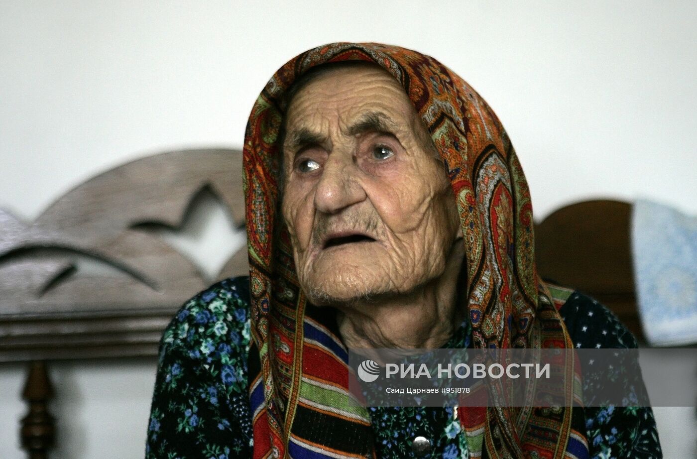 Чеченская долгожительница Кеси Каруева