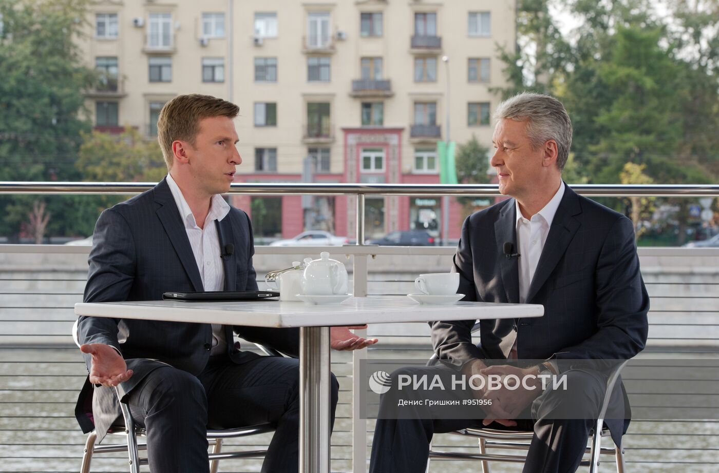 Мэр Москвы дал интервью телеканалу "Россия-24"