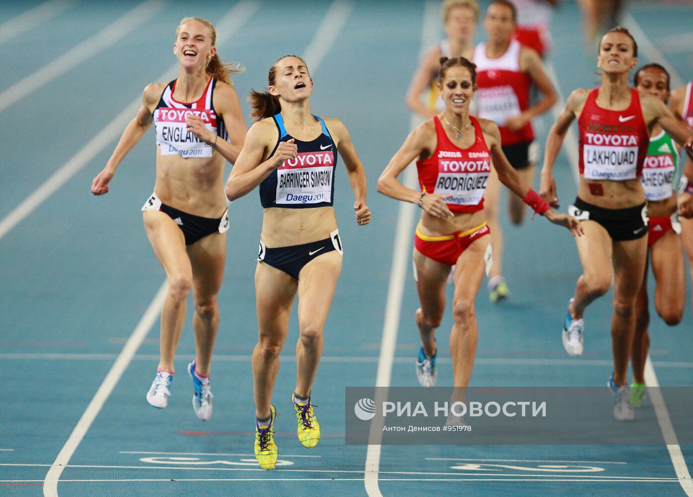 Легкая атлетика. Чемпионат мира. Шестой день