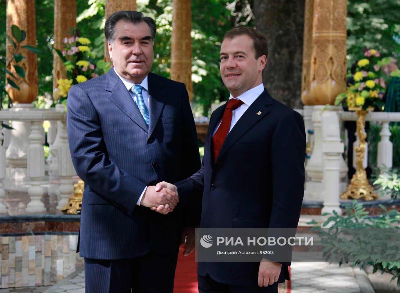 Встреча президентов России, Таджикистана, Пакистана, Афганистана