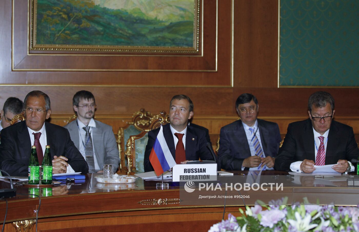 Встреча президентов России, Таджикистана, Пакистана, Афганистана