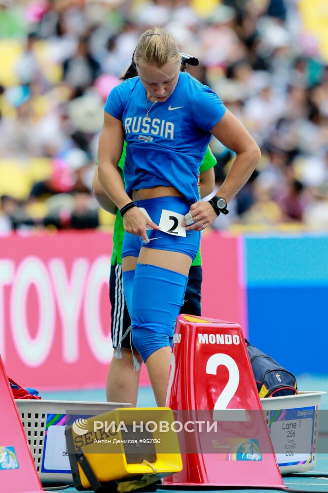 Легкая атлетика. Чемпионат мира. Седьмой день